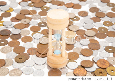沙漏和錢 120422181