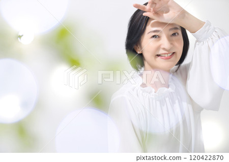 美女中年婦女 120422870