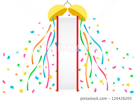 Broken lantern, celebration, event illustration material 120426205