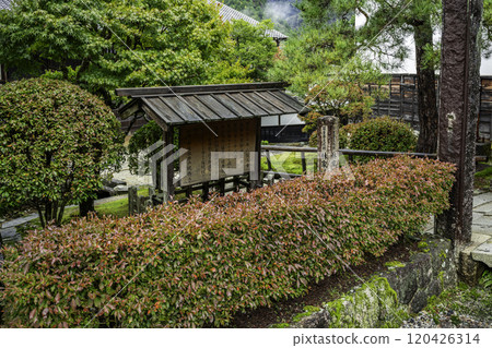 長野縣南木曾町妻籠宿脅本陣奧屋林屋住宅 120426314