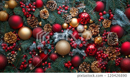 Christmas background image 120426890