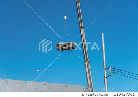 施工現場材料卸料 120427761