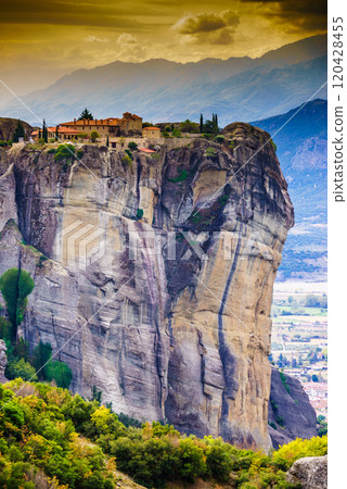 Monastery of the Holy Trinity i in Meteora, Greece Monastery of the Holy Trinity i in Meteora, Greece 120428455