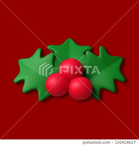Christmas Holly Berry 120428627