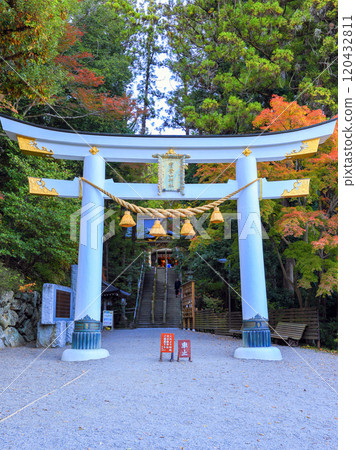 The second torii gate of Hodosan Shrine (vertical) 120432811