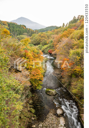 Beautiful autumn foliage spots in Oita Beautiful autumn foliage spots in Oita 120433550