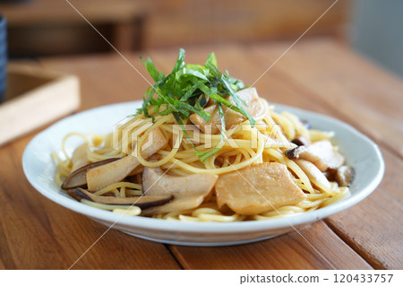 Japanese style pasta Japanese style pasta 120433757
