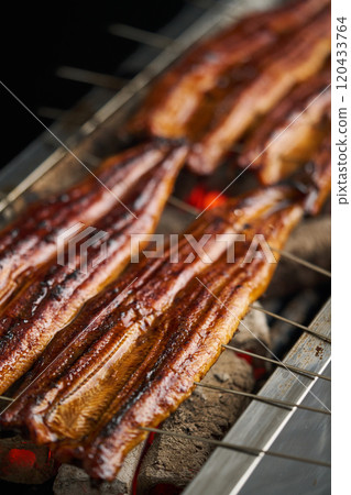 來自中國的炭烤鰻魚嘴 來自中國的炭烤鰻魚嘴 120433764