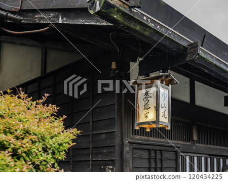長野縣南木曾町妻籠宿寺下街道 長野縣南木曾町妻籠宿寺下街道 120434225