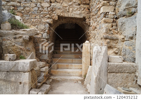 Ephesus ruins near Izmir, Turkey 120435212