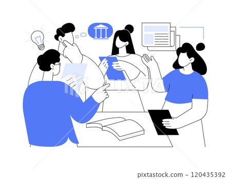 Journalism isolated cartoon vector illustrations. - Stock Illustration ...