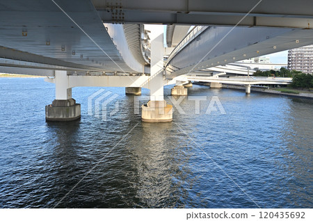 Rainbow Bridge from the back, from the promenade 120435692
