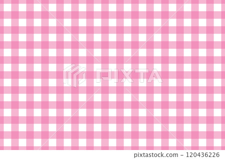 Gingham Check - Feminine Pink 2 120436226