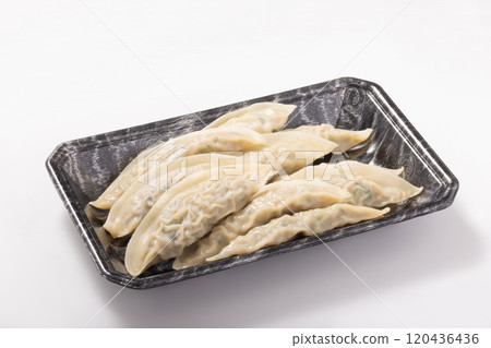 [Korean dumplings] Japchae dumplings before cooking 120436436