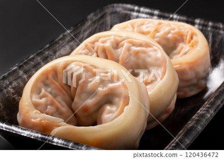 [Korean dumplings] Kimchi Mandu before cooking 120436472