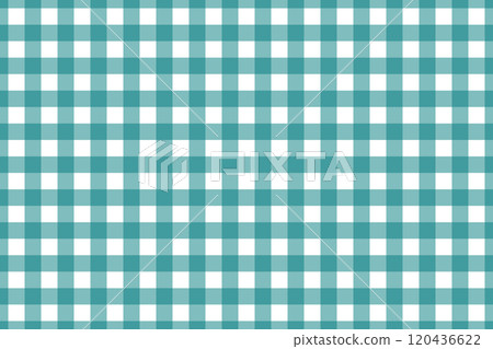 Gingham Check - A soothing green like the deep sea 2 Gingham Check - A soothing green like the deep sea 2 120436622