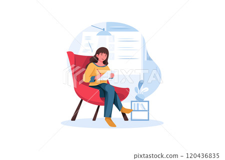 Young beautiful woman silhouette with to do list Young beautiful woman silhouette with to do list 120436835