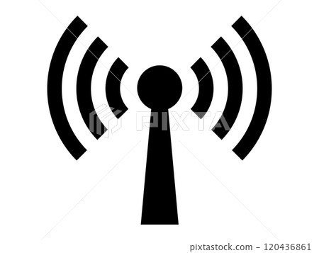 無線電波圖示（通訊/天線標記） 120436861