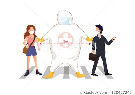 Coronavirus Social Distancing Coronavirus Social Distancing 120437243