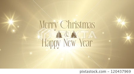 Merry Christmas and Happy New Year 120437969