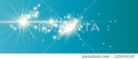 Beautiful and stylish buka and snowfall background 120438145