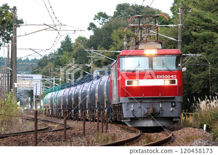 [JR Freight] EH500 series ~ ECO-POWER Kintaro ~ (Tohoku Main Line: Takaku ~ Kuroiso) 120438173