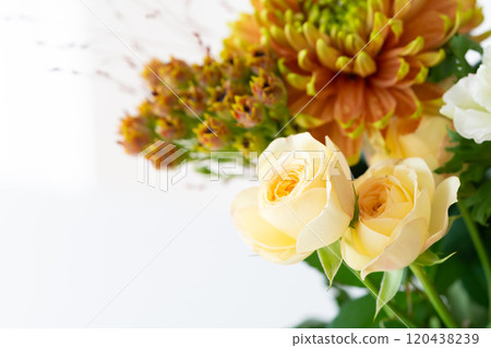 Chic autumn flower arrangement Chic autumn flower arrangement 120438239