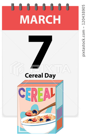 March 7: Celebrate Cereal Day 120438905