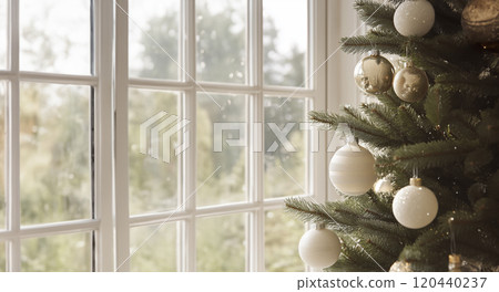 Christmas Christmas tree sparkling background image 120440237