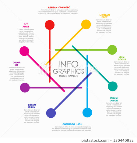 Infographic design template with place for your data. Vector illustration. Infographic design template with place for your data. Vector illustration. 120440952