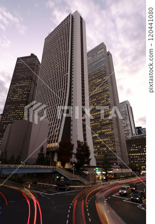 High-rise building group in Shinjuku High-rise building group in Shinjuku 120441080