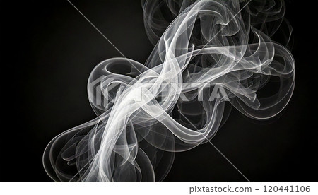 White smoke, Generative AI, AI images White smoke, Generative AI, AI images 120441106