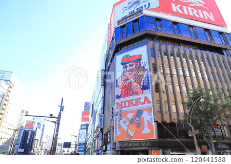 北海道札幌薄野風景 北海道札幌薄野風景 120441588