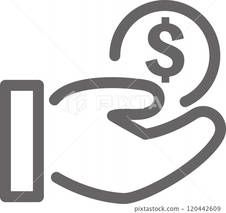 商業貨幣美元硬幣經濟貨幣圖標象形圖處理簡單說明 商業貨幣美元硬幣經濟貨幣圖標象形圖處理簡單說明 120442609