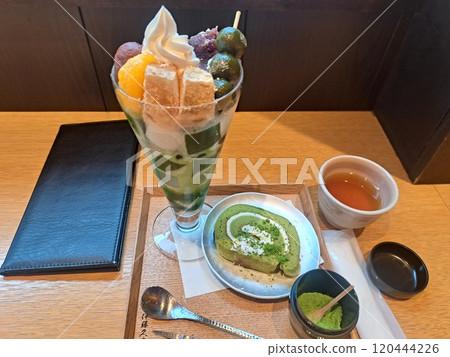 Matcha parfait Matcha parfait 120444226