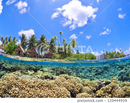 美麗的熱帶度假村圖片素材 120444939