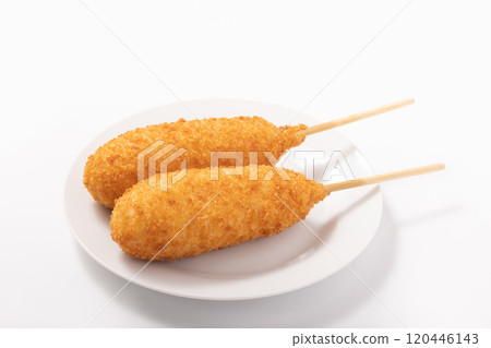 Cheese Hot Dog (Crispy Cheese Hot Dog) 120446143