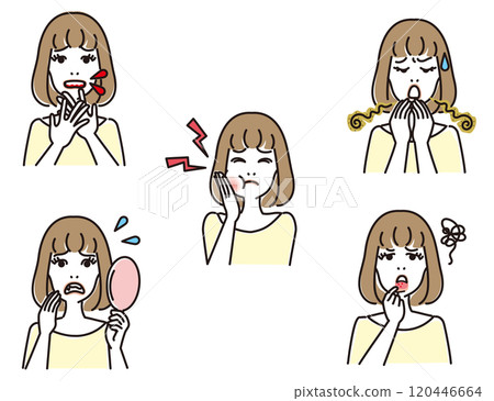 Teeth and mouth problems 120446664