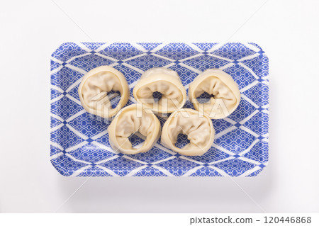 [Korean dumplings] Shrimp mandu (before cooking) 120446868