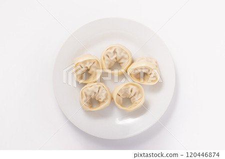 [Korean dumplings] Shrimp mandu (before cooking) 120446874