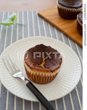 自製迷你巴斯克起司蛋糕 120446932