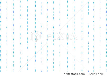 Rain line seamless pattern polka dot background blue light blue 120447706