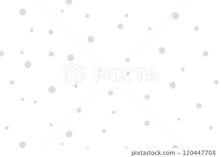 Hand drawn snow seamless pattern polka dot winter background gray Hand drawn snow seamless pattern polka dot winter background gray 120447708