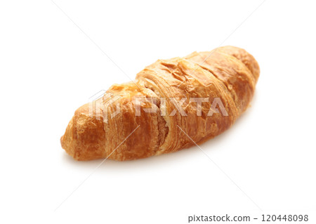 Freshly croissant isolated on a white background Freshly croissant isolated on a white background 120448098