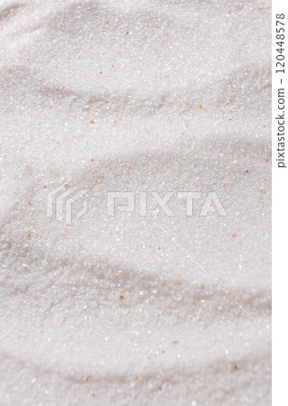 Natural Himalayan Pink Salt Fine Ground Top View Abstract Texture Vertical Background Natural Himalayan Pink Salt Fine Ground Top View Abstract Texture Vertical Background 120448578