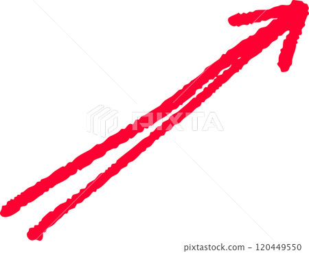 Simple hand-drawn arrow icon illustration Simple hand-drawn arrow icon illustration 120449550