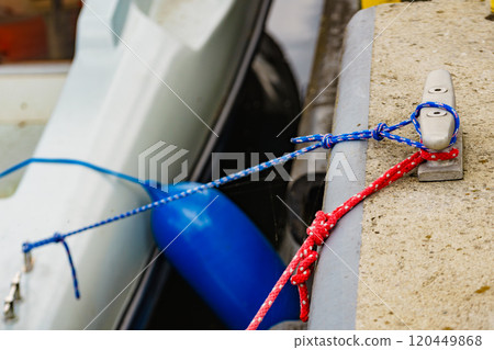 metal cleat with line. 120449868