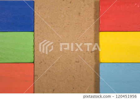 Colorful building blocks that tickle the child's heart Colorful building blocks that tickle the child's heart 120451956