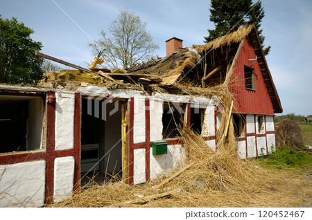 Very old abandoned house Very old abandoned house 120452467