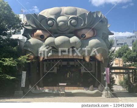 難波八坂神社 神社 大阪神社 參拜獅子電 難波八坂神社 神社 大阪神社 參拜獅子電 120452660